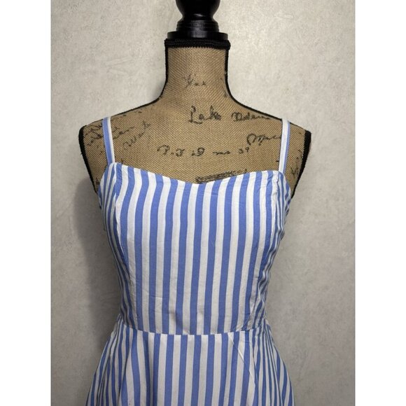 OLD NAVY Tropical Floral Botanical Striped Maxi/Mini Dress Lot 2 SMALL Beach - Picture 8 of 16